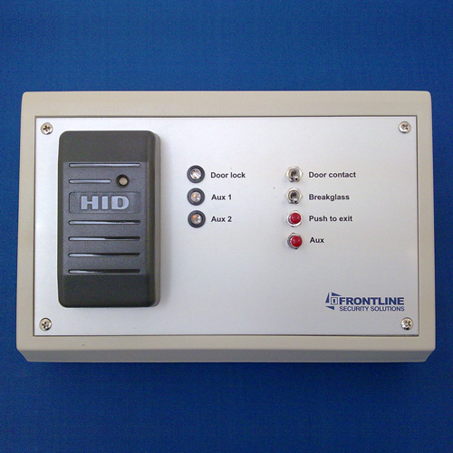 card interface control panel